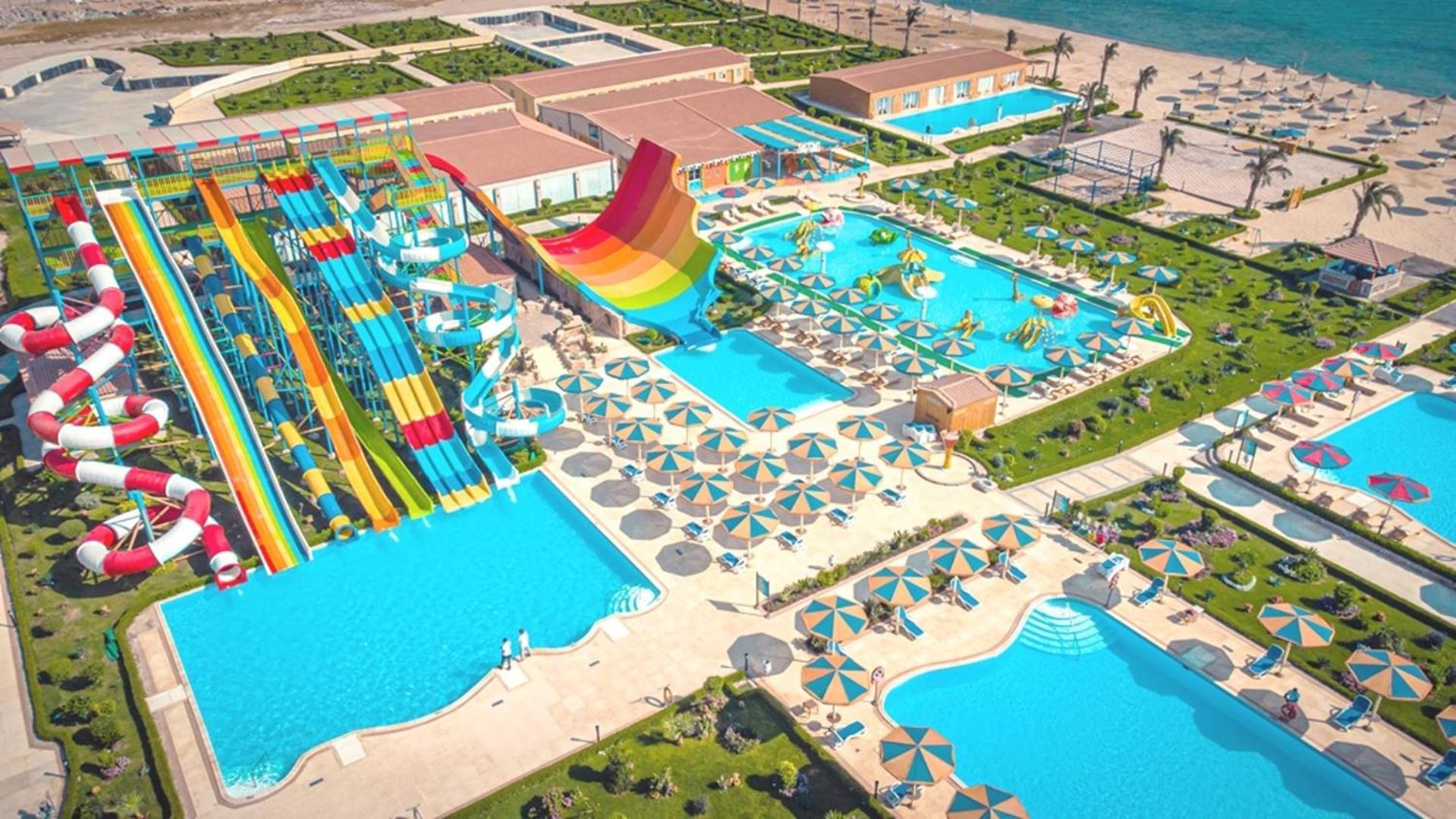 Hawaii Paradise Aqua Park Resort - Families And Couples Only Хургада Экстерьер фото