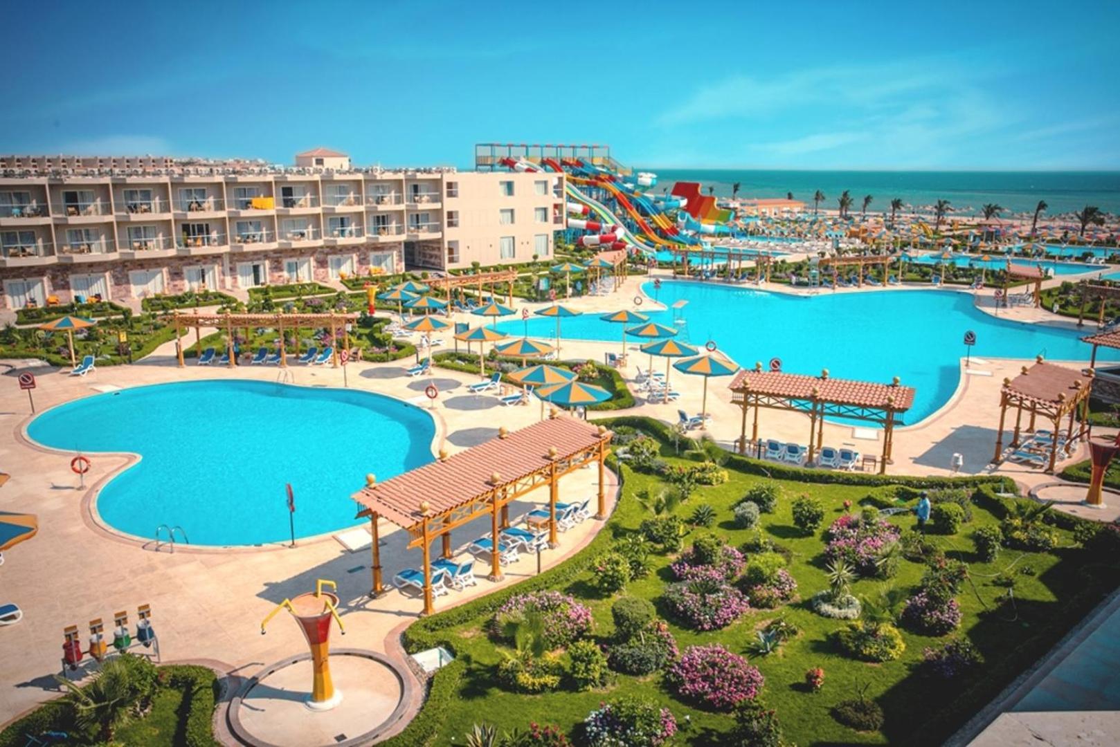 Hawaii Paradise Aqua Park Resort - Families And Couples Only Хургада Экстерьер фото