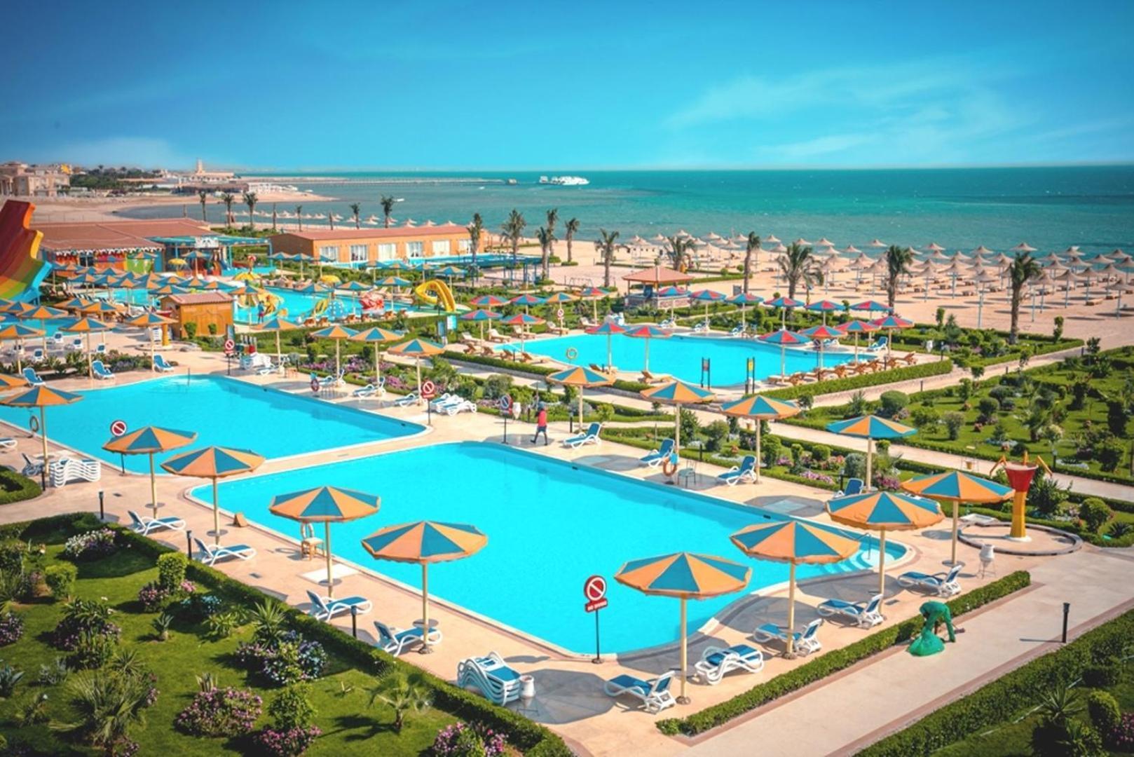 Hawaii Paradise Aqua Park Resort - Families And Couples Only Хургада Экстерьер фото